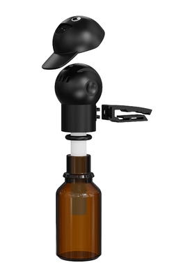 10 - 50ml Car Essential Oil Diffuser Vent Clip FCC Approved