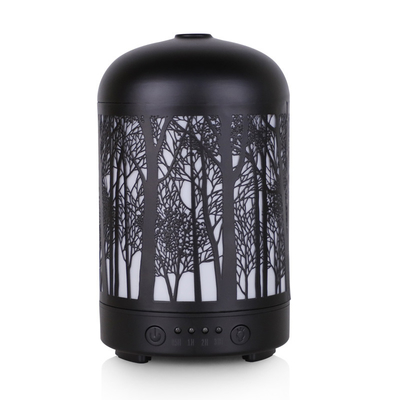 150ml Aromatherapy Essential Oil Diffuser Metal Ultrasonic Waterless Auto Off